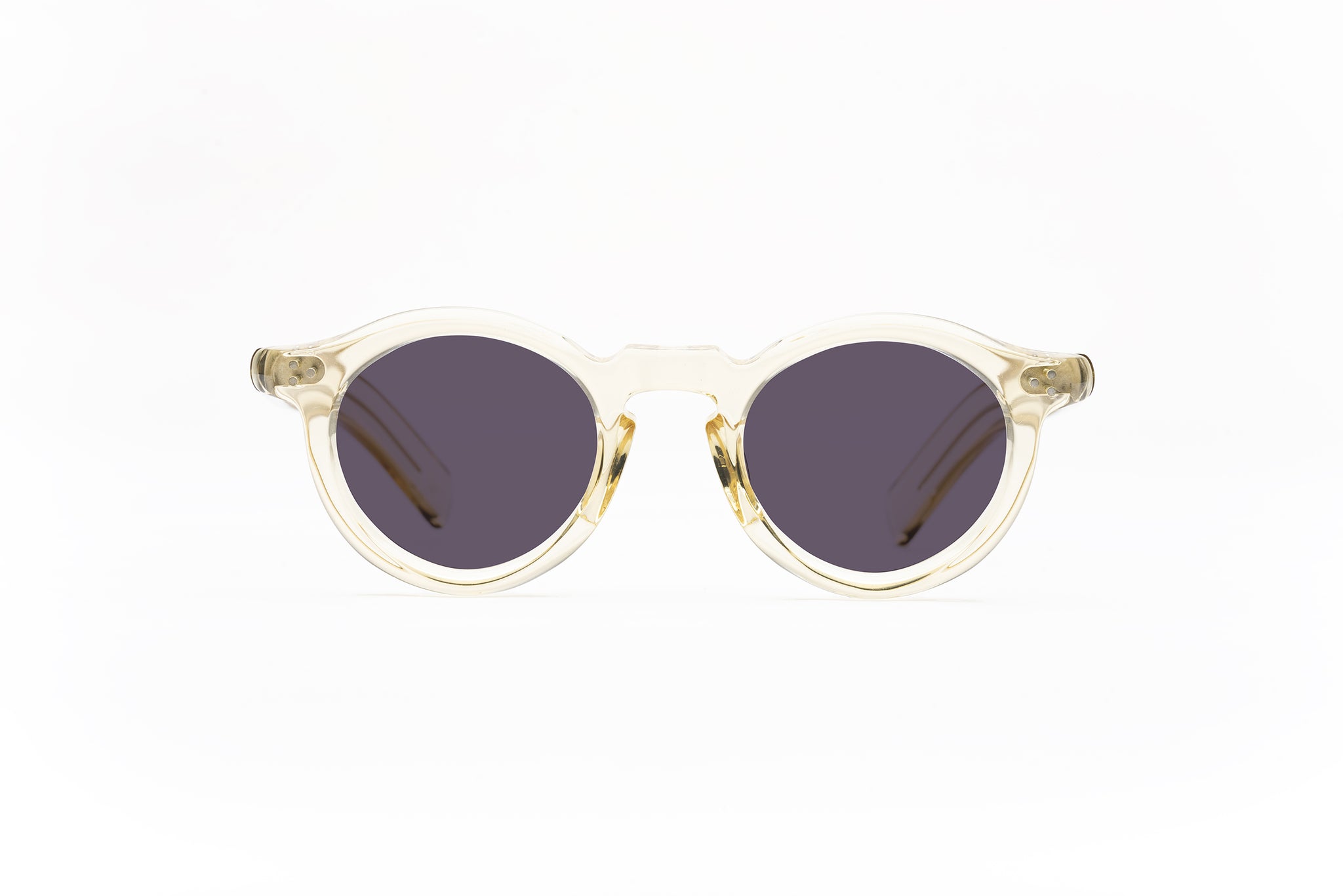guépard 07サングラス guepard ギュパール / gp-07 / havana - Light Blue Flat lenses